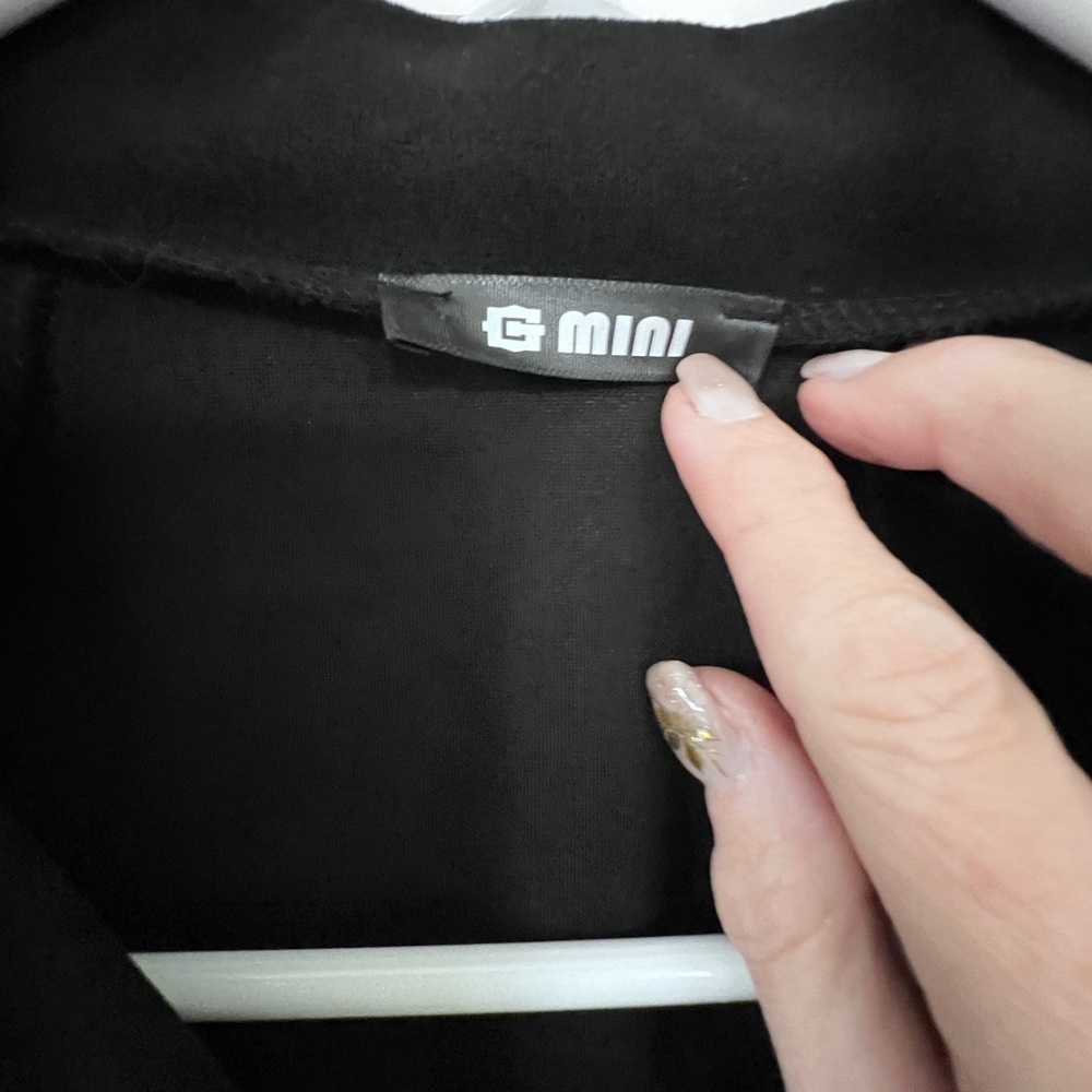 G mini black quarter zip track jacket - Picture 5 of 6